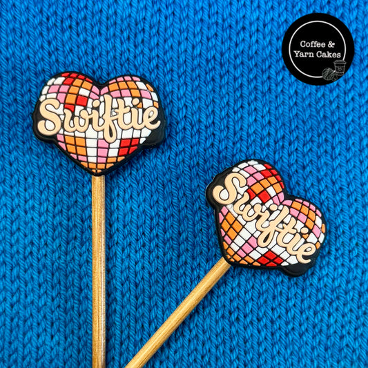 Swiftie Heart Stitch Stoppers 1 Pair