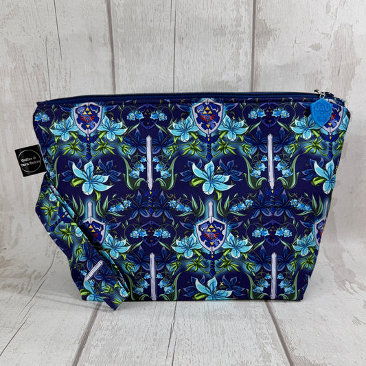 Sword & Shield Zipped Project Bag - Large Size