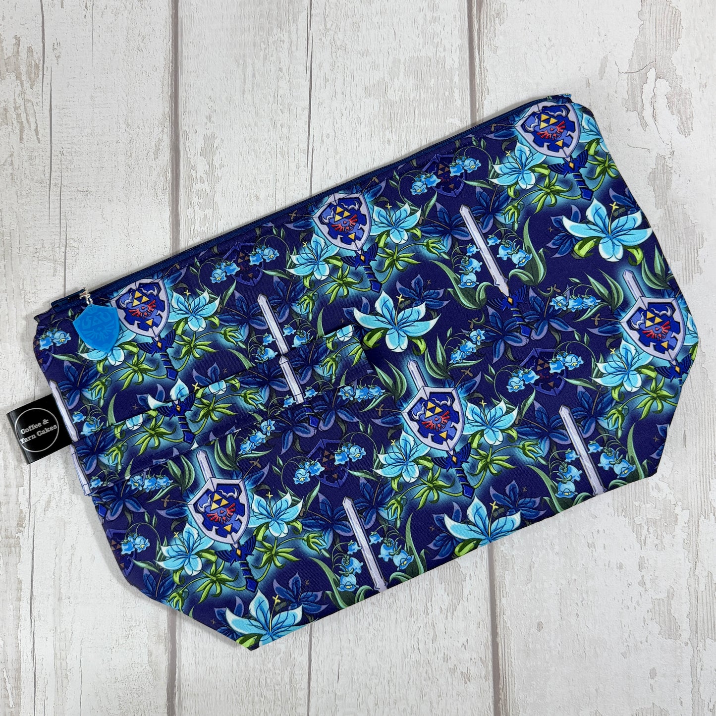 Sword & Shield Zipped Project Bag - Large Size