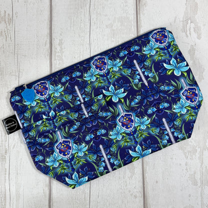 Sword & Shield Zipped Project Bag - Large Size