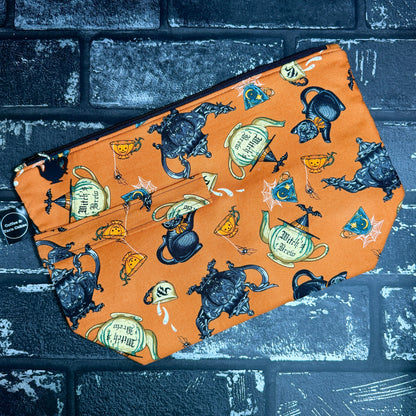 Witches Brew Zipped Project Bag - Large Size