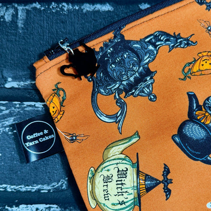 Witches Brew Zipped Project Bag - Small/Sock Size