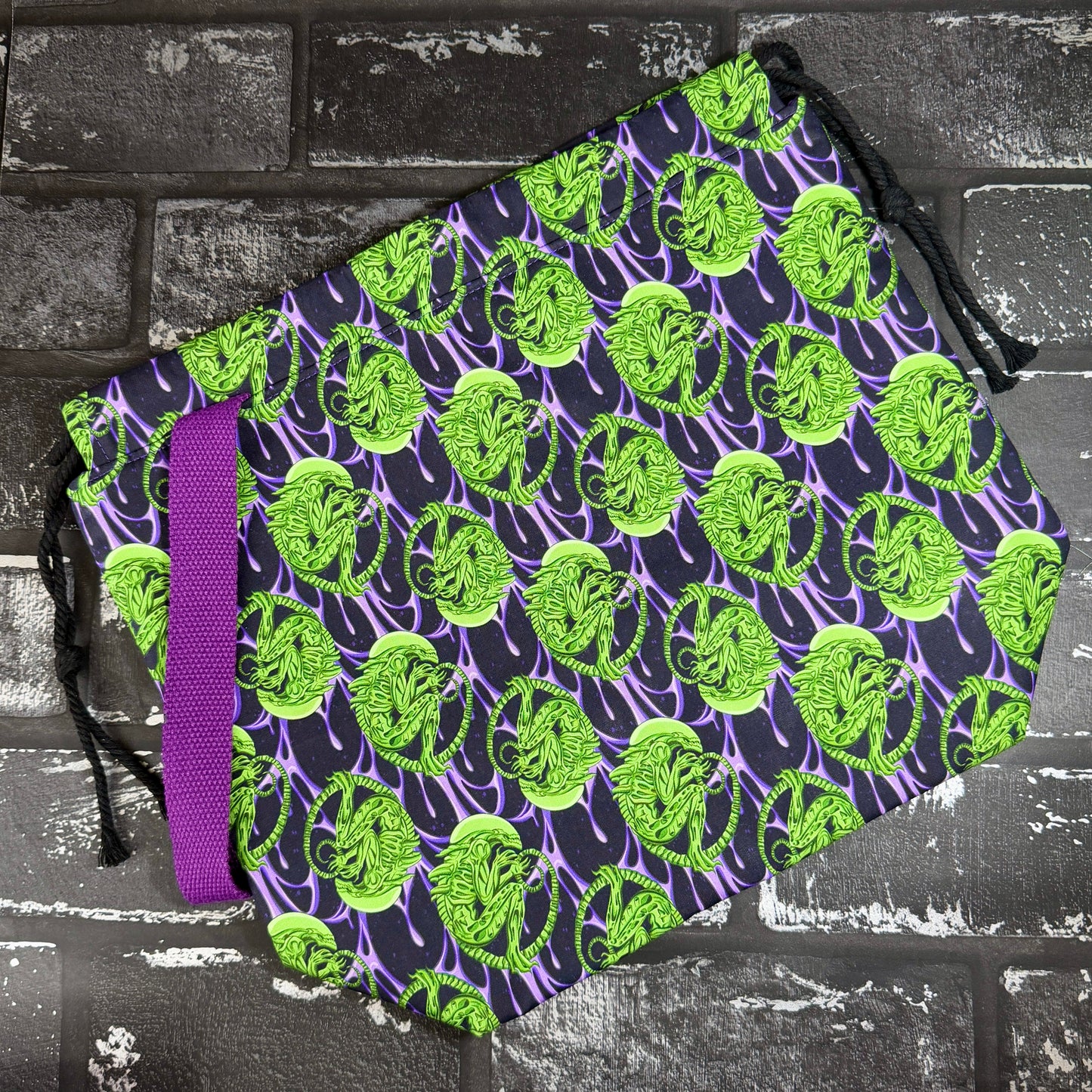 Xenomorph Alien Drawstring Project Bag - Large/Extra Large
