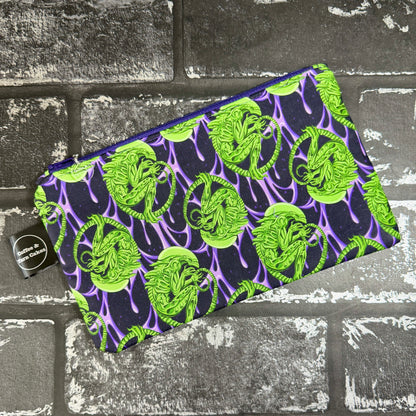 Xenomorph Alien Zipped Notions Hook DPN Pouch/Case